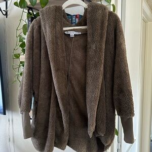 HYFVE Brown Teddy Jacket